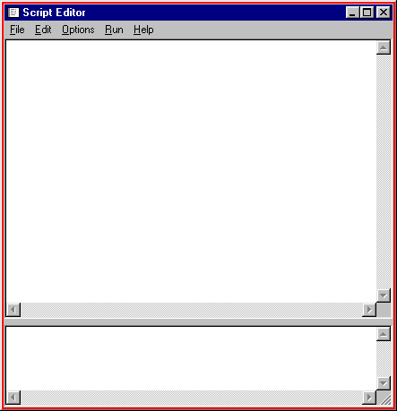 Script Editor Screenshot